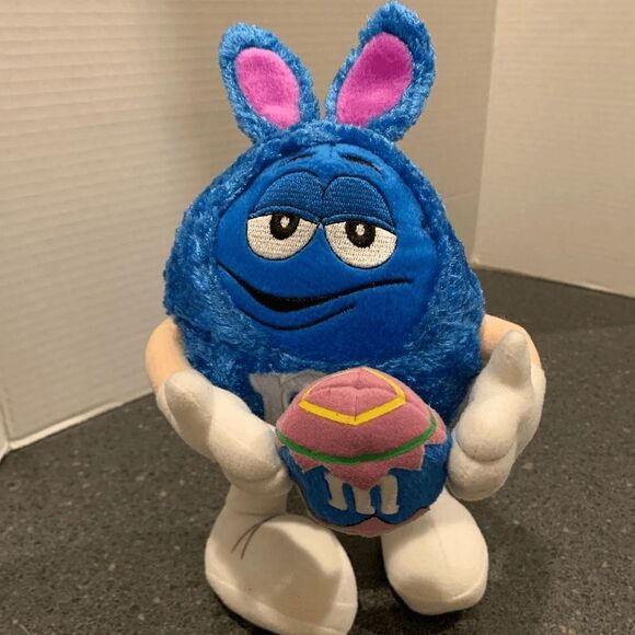 Vintage M&M's Peanut Easter Bunny Plush 10” - Picture 2 of 7